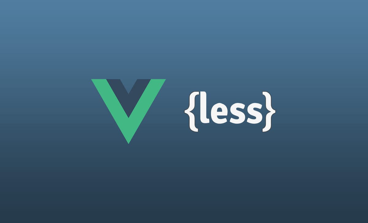 Vue3项目中使用Less